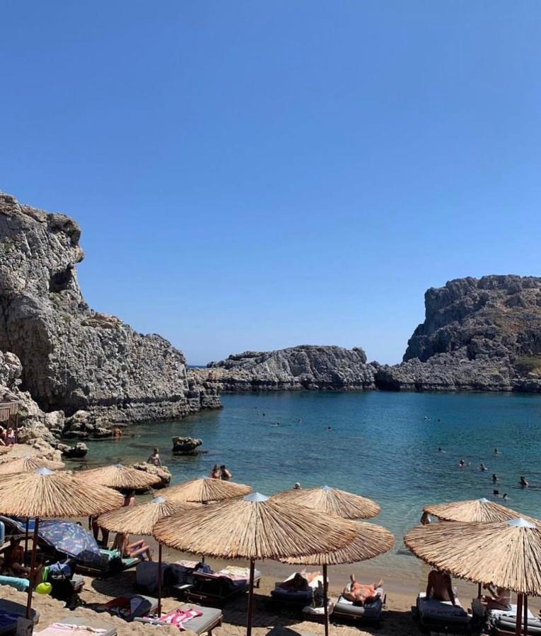 Fedra Apartments Lindos エクステリア 写真