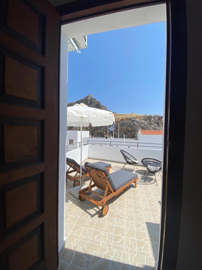 Fedra Apartments Lindos エクステリア 写真