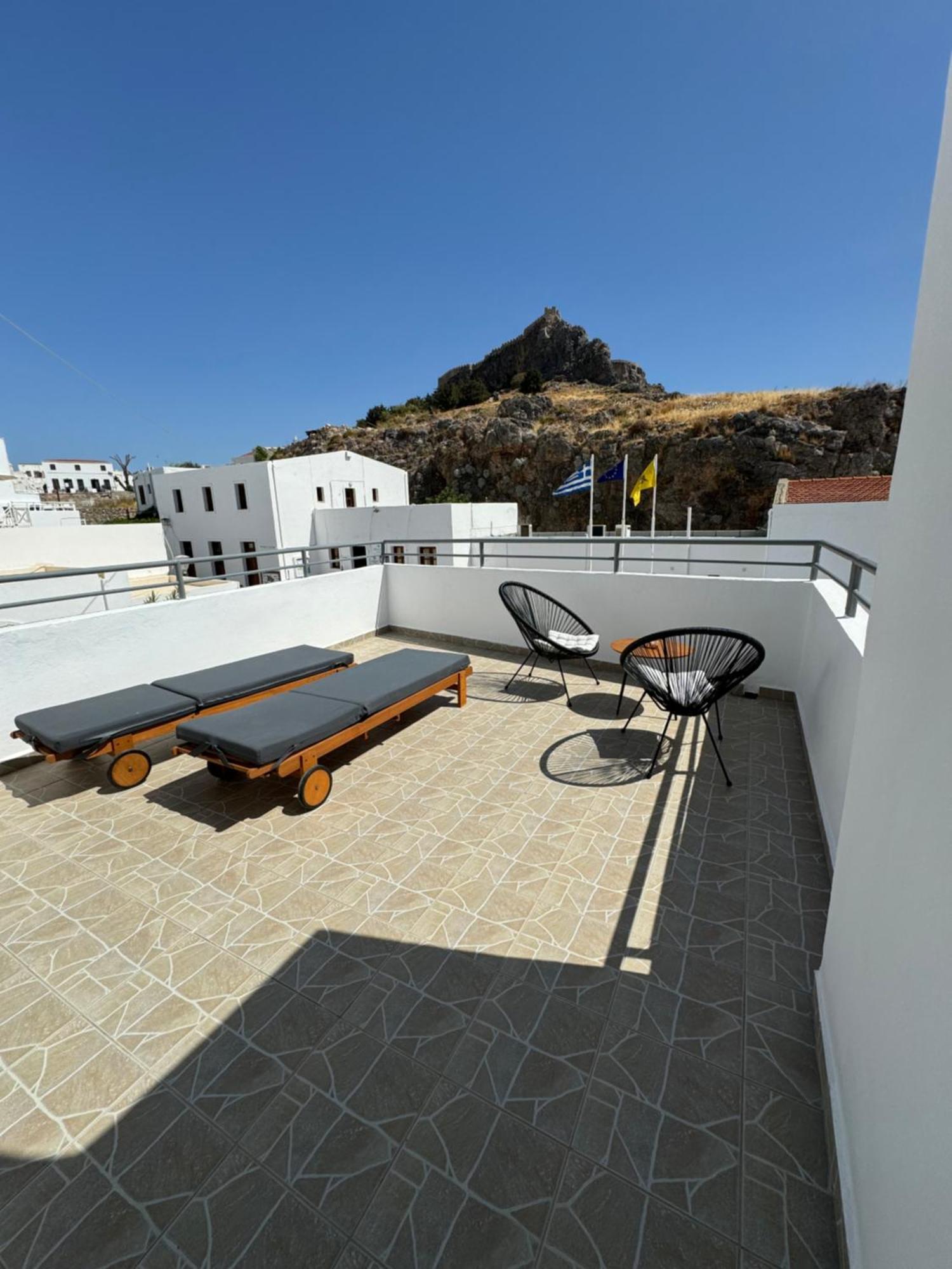 Fedra Apartments Lindos エクステリア 写真