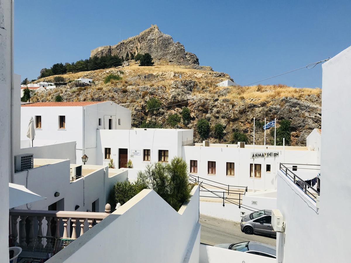 Fedra Apartments Lindos エクステリア 写真
